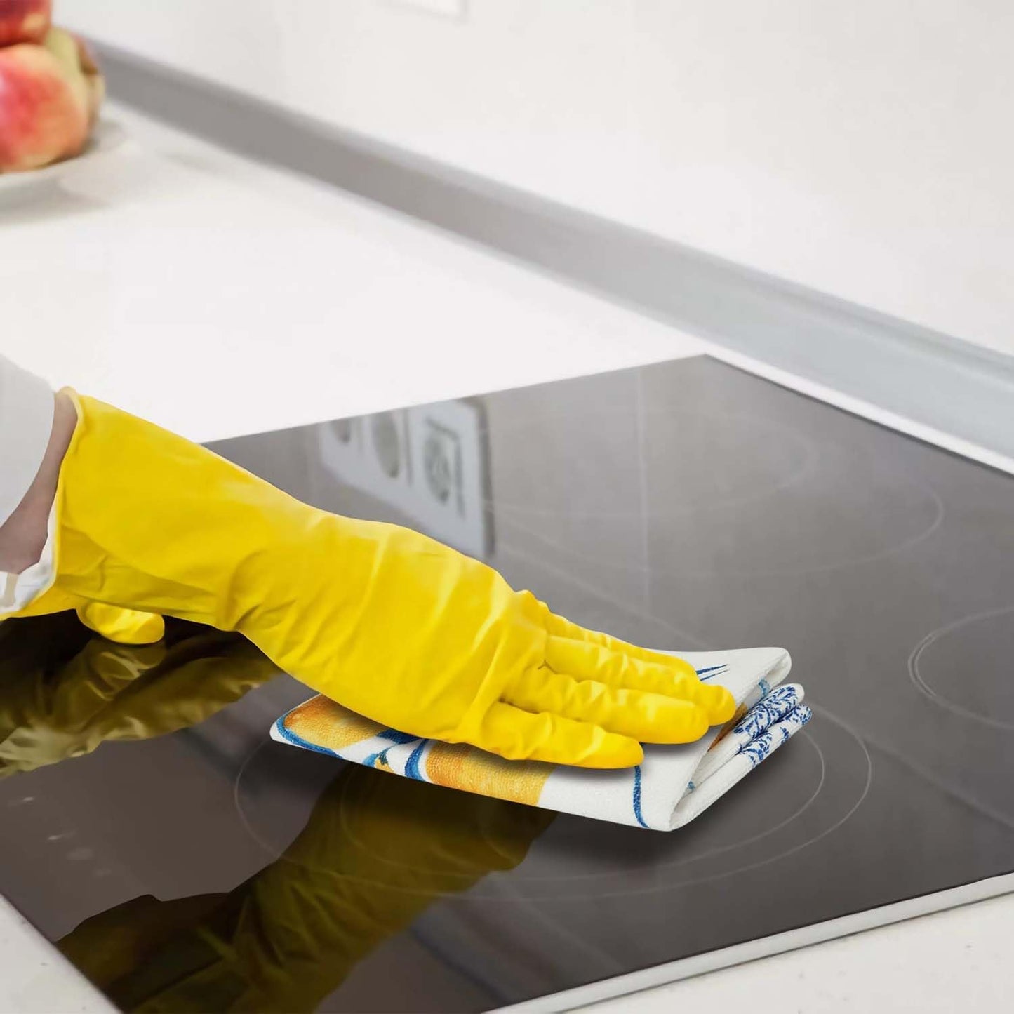 2 Pcs of Kitchen Towels Lemon Kitchen Towels Lemon Kitchen Decor Kitchen Hand Towels Decorative, 18×26 Inch