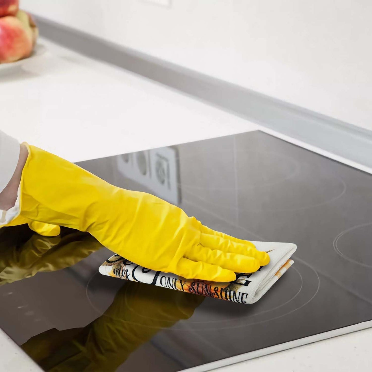 Sunflower Kitchen Towels Sunflower Kitchen Decor Floral Kitchen Towels Dish Towels Fall Kitchen Hand Towels Decorative Set 2 Pcs of 18×26 Inch