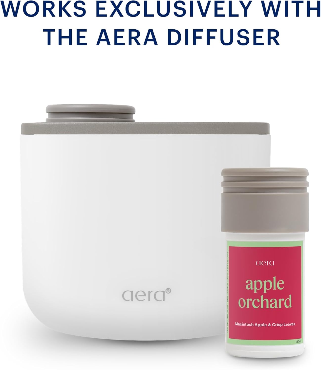 Aera Apple Orchard - Essential Oil for Home - Fruity Crisp Fragrance - Notes of Macintosh Apple and Orchard Leaves - Scent Refill - Capsule Size Works with Mini Diffuser