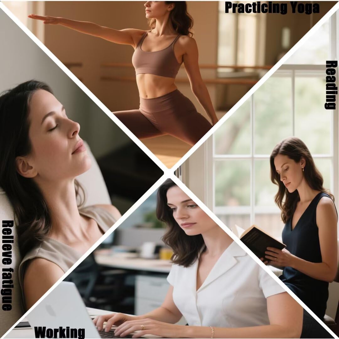 Tabletop Fountain 3-Tiers Leaf: Small Indoor Waterfall Fountains with Rocks - Lotus Waterfall Fountain Zen Fountains Blue