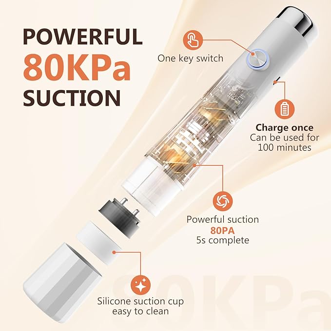 Vacuum Sealer For Food (Compact Vacuum Sealers+ 40 Reusable Vacuum Bags), Powerful Handheld Vacuum Sealer for 10X Preservation & Fresh.
