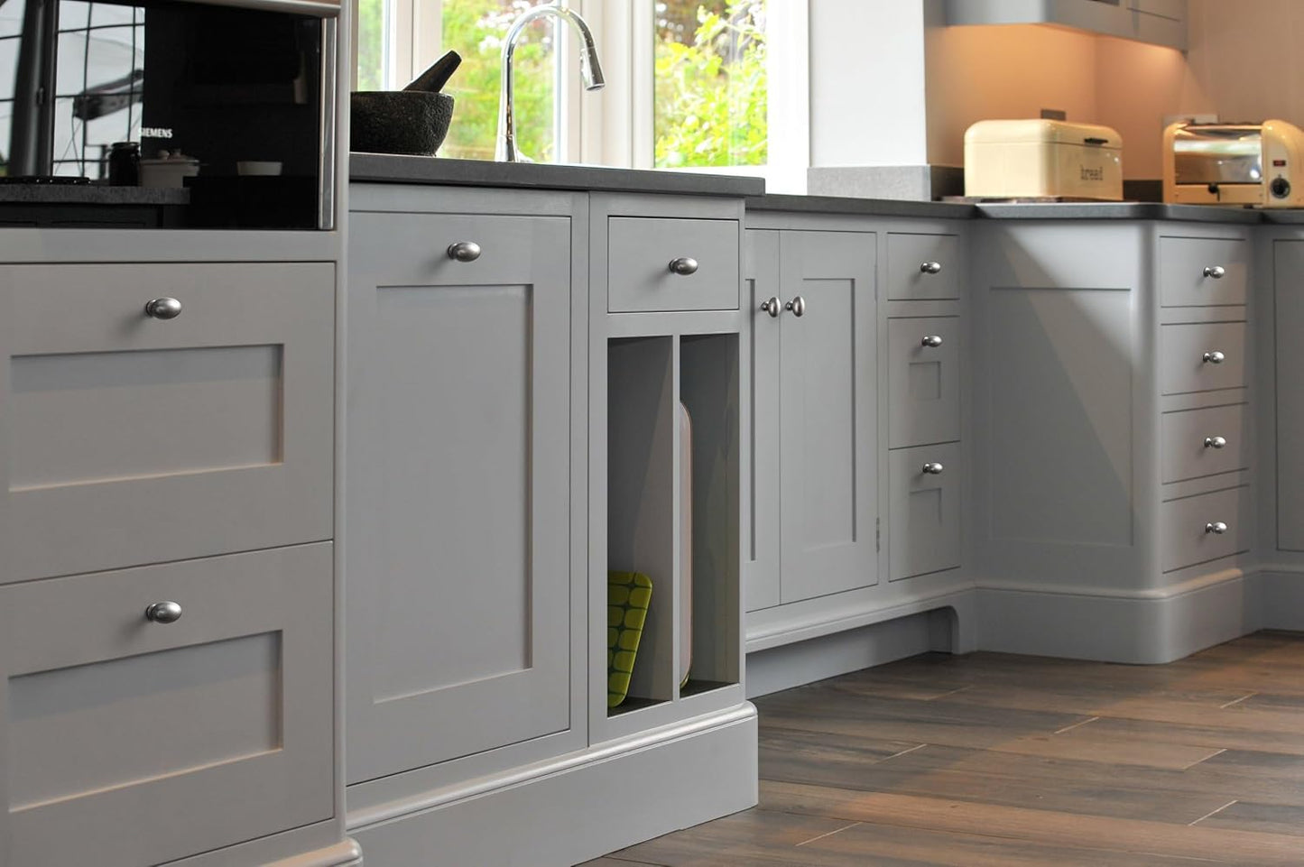 Goo-Ki 1.2 Inch(36MM) Oval Antique Silver Drawer Knobs, Retro Zinc Alloy for Cabinet Knobs for Dresser,6 Packed