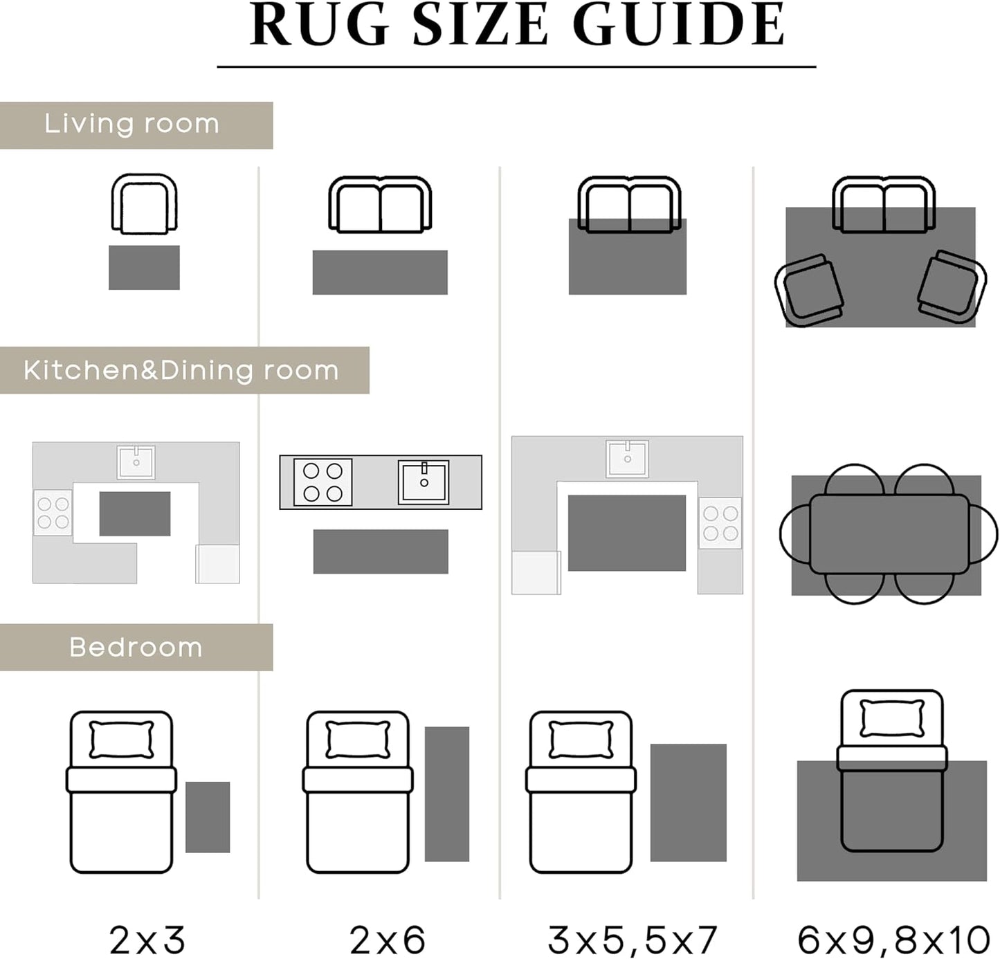 Olive and Tan Boho Front Door Mat for Indoor Entrance Washable Non Slip Cute Vintage Floral Aesthetic Area Rugs for Entryway Entry 4x6