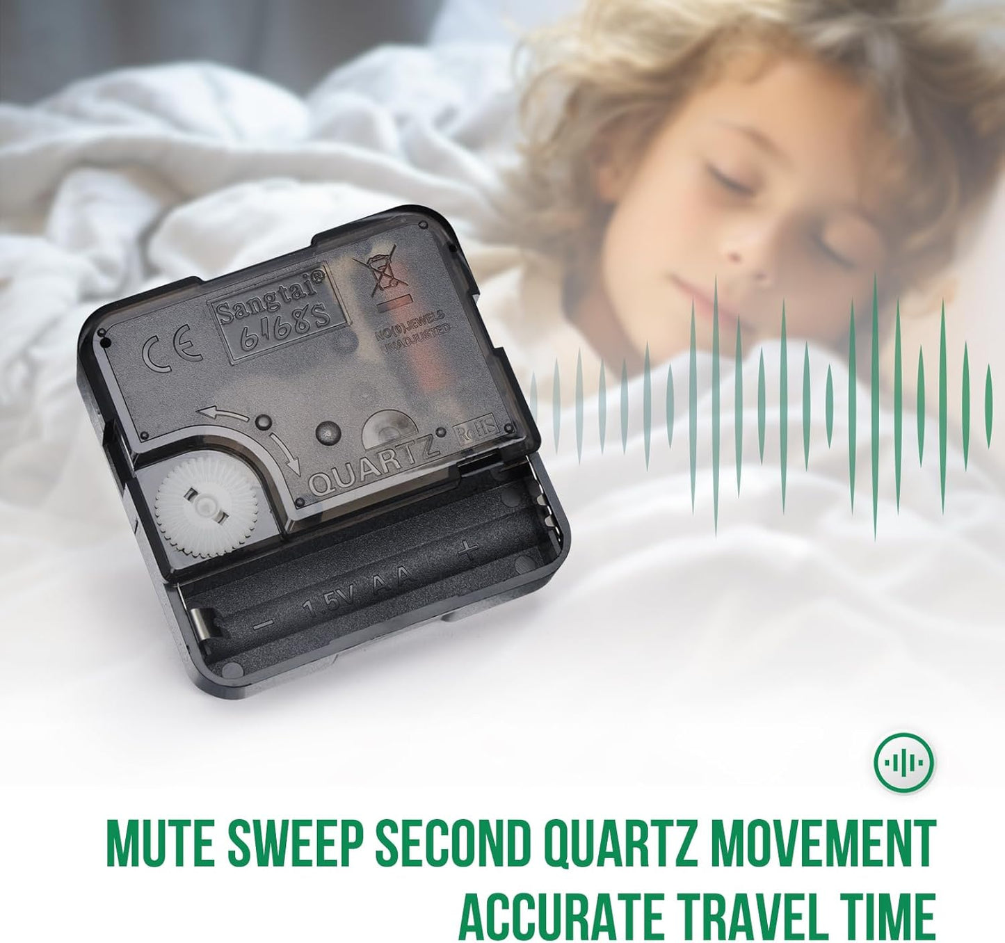 Large Wall Clock 16 Inch Black Roman Numerals Metal Clock Battery Operated Silent Non-Ticking Decor Clock Modern Round Oversize Wall Clocks for Home, Hotel, Office, Bedroom (Black, 16inch)