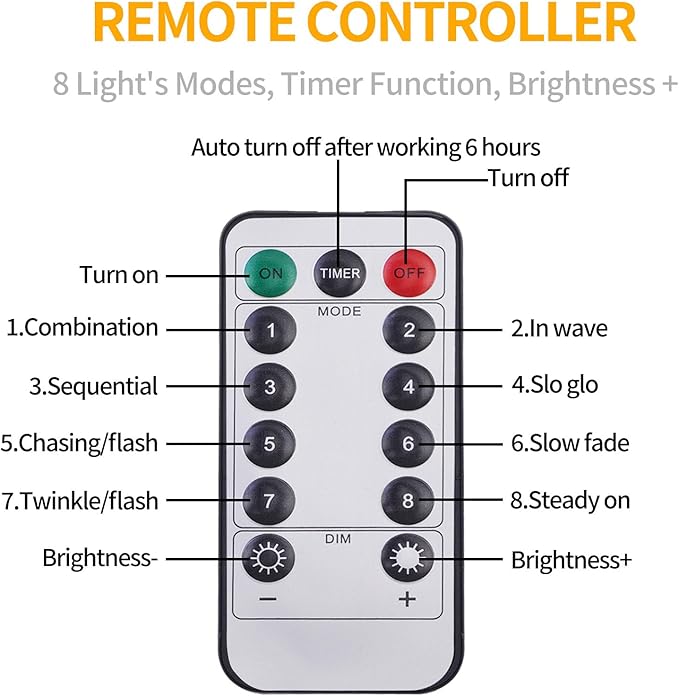 6ft Artificial Christmas Tree with Lights and Ornaments, Prelit Xmas Tree with Hanging Balls (8 Modes) for Home Holiday Decoration, Champagne+White