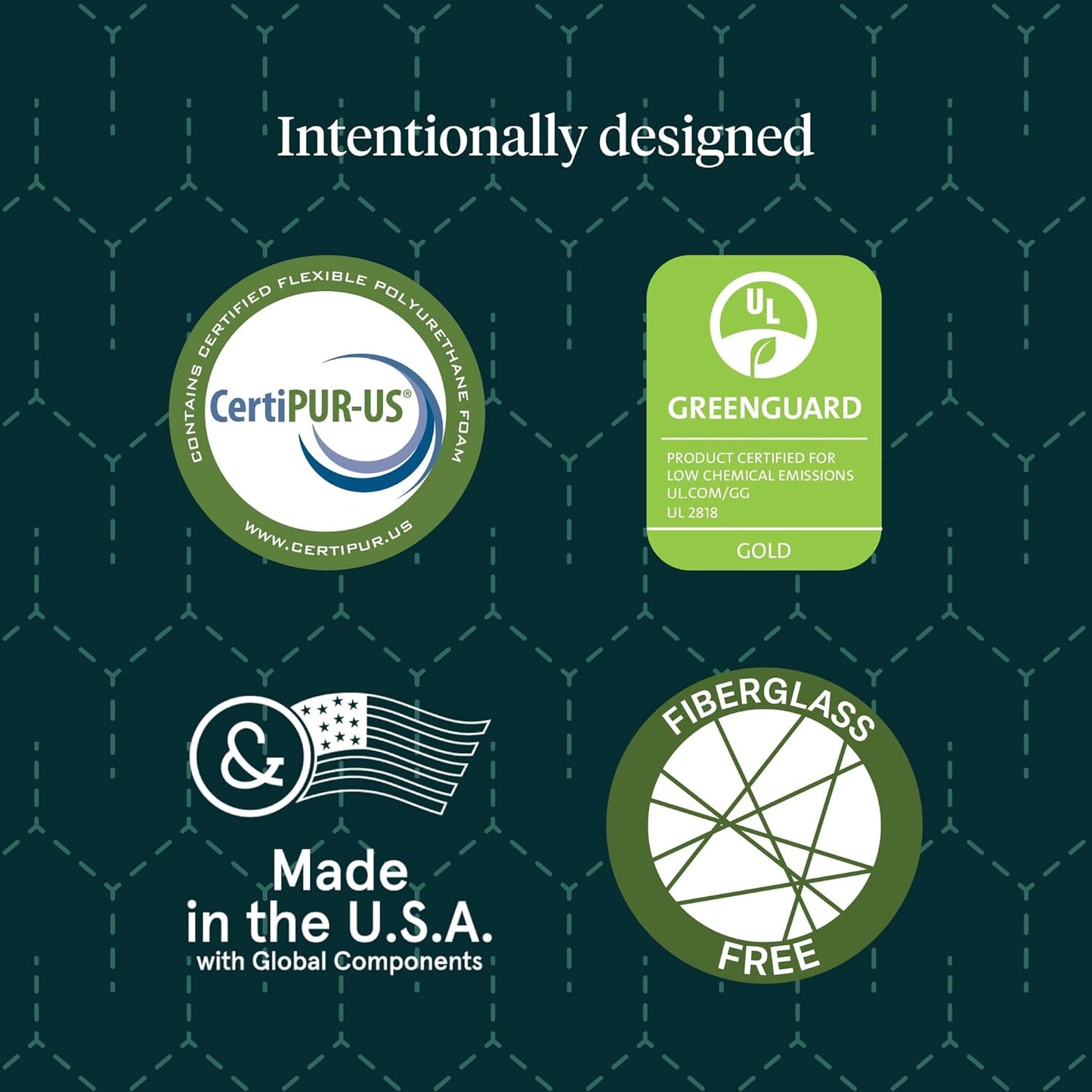 Kin By Tuft & Needle Firm 6" Twin Adaptive Foam Mattress in a Box, Cooling Pressure Relief, Balanced Support, 100 Night Trial, Fiberglass-Free, CertiPUR-US, 10-Year Limited Warranty