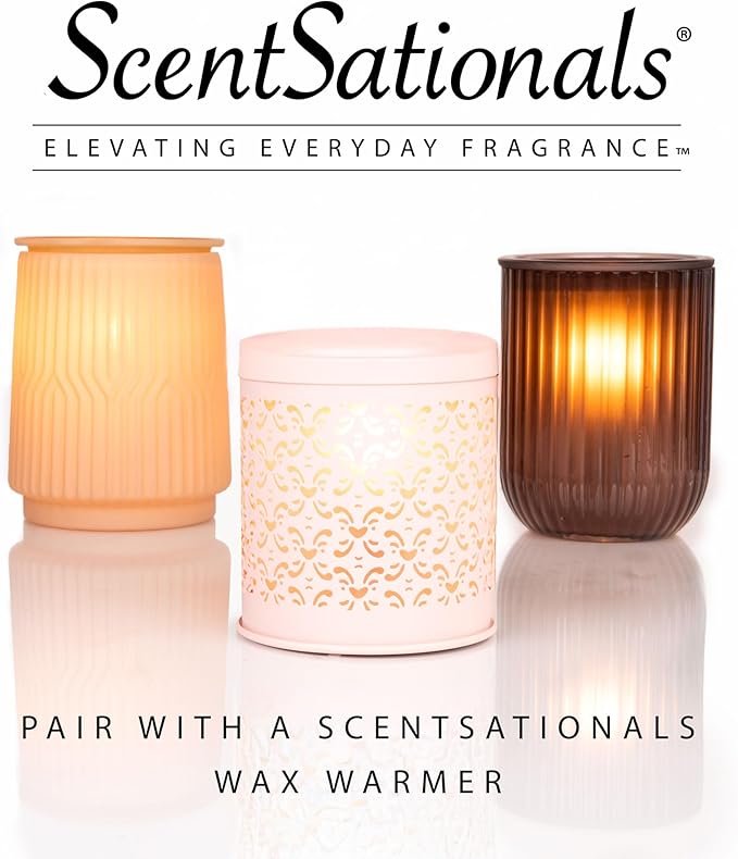 Scentsationals Fall Wax Melts, Wax Cubes Strong Scent - Farmhouse Cookies - Long Lasting Scented Melts for Warmer, 10oz (24-Cubes)