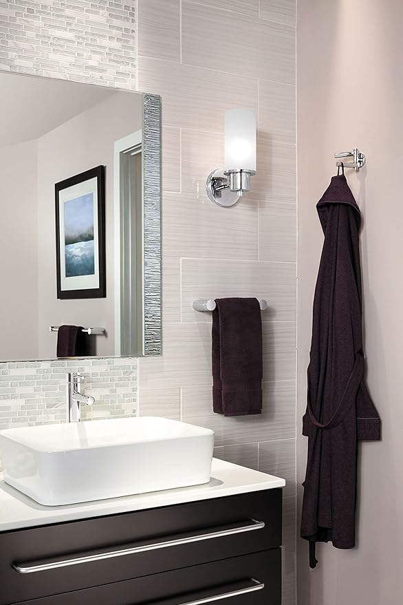 Moen YB0402CH Align Modern Double Swivel Robe Hook, Chrome