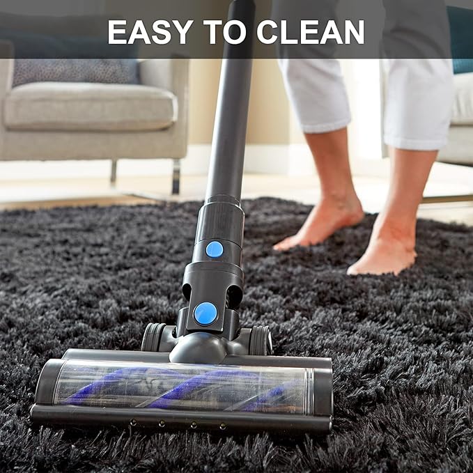 Ophanie 8x10 Black Area Rugs for Living Room, Large Shag Bedroom Carpet, Big Indoor Thick Soft Shaggy Nursery Rug, Fluffy Carpets for Boy and Girls Room Dorm Home Decor Aesthetic