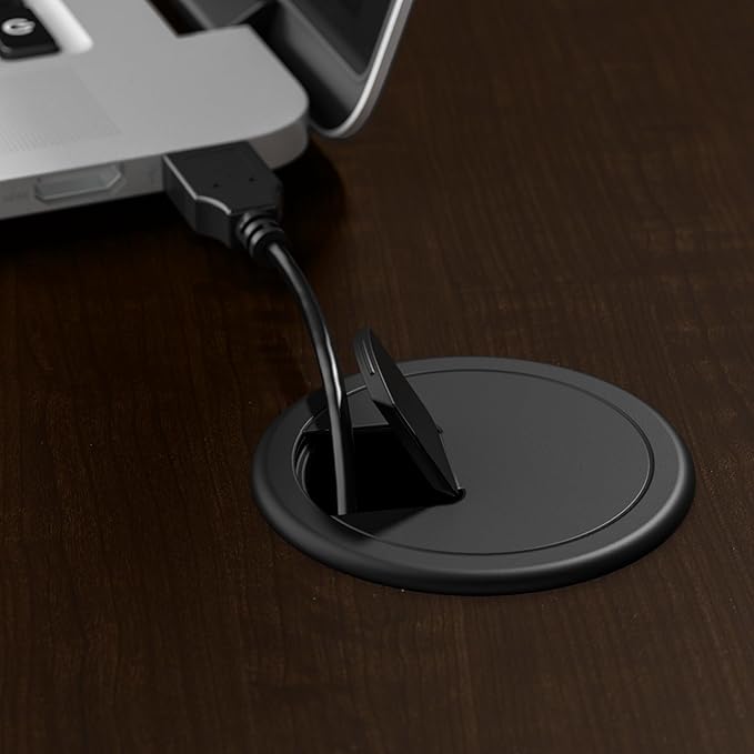 Bush Business Furniture 72-inch Height Adjustable L Shaped Standing Desk, Electric Sit-Stand Corner Computer Table, Ergonomic Office, Move 60 Series, Mocha Cherry with Black Base