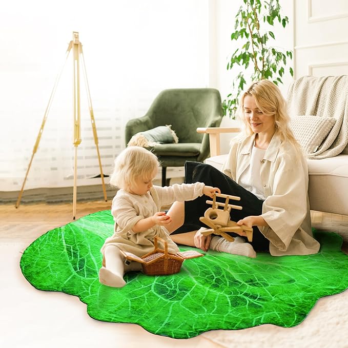 Vessia Lettuce Throw Blanket, Realistic Funny Food Blanket for Adults and Kids, 300GSM Giant Soft Vegetable Throw for Couch, Sofa, Bed, Fun Cozy Cabbage Home Decor for All Seasons, 60 inches