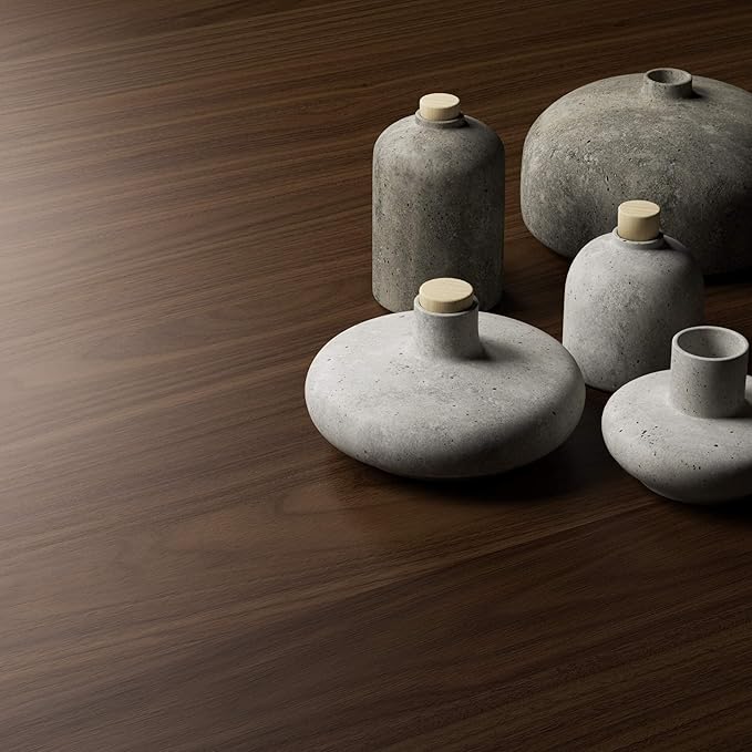 Mobili Fiver, First Extendable Table, 47.2(78.7) x31.5 in,Walnut, for 6-8 People, Expandable Dining Table for Kitchen, Living Room, Italian Furniture