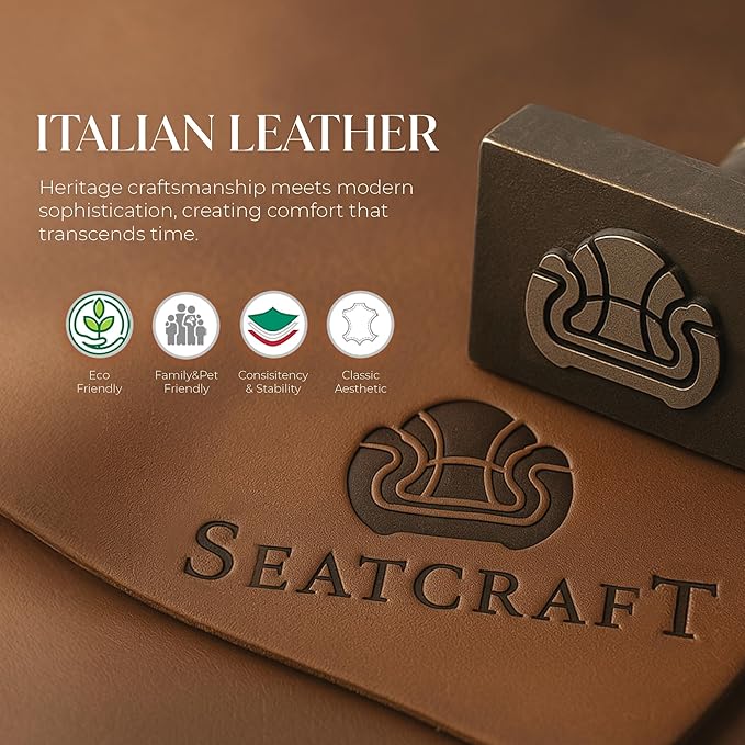 Seatcraft Diamante Zero-Gravity CoolZero Italian Leather Home Theater Seating, Power Headrest, Power Recline, Row of 3, Gray