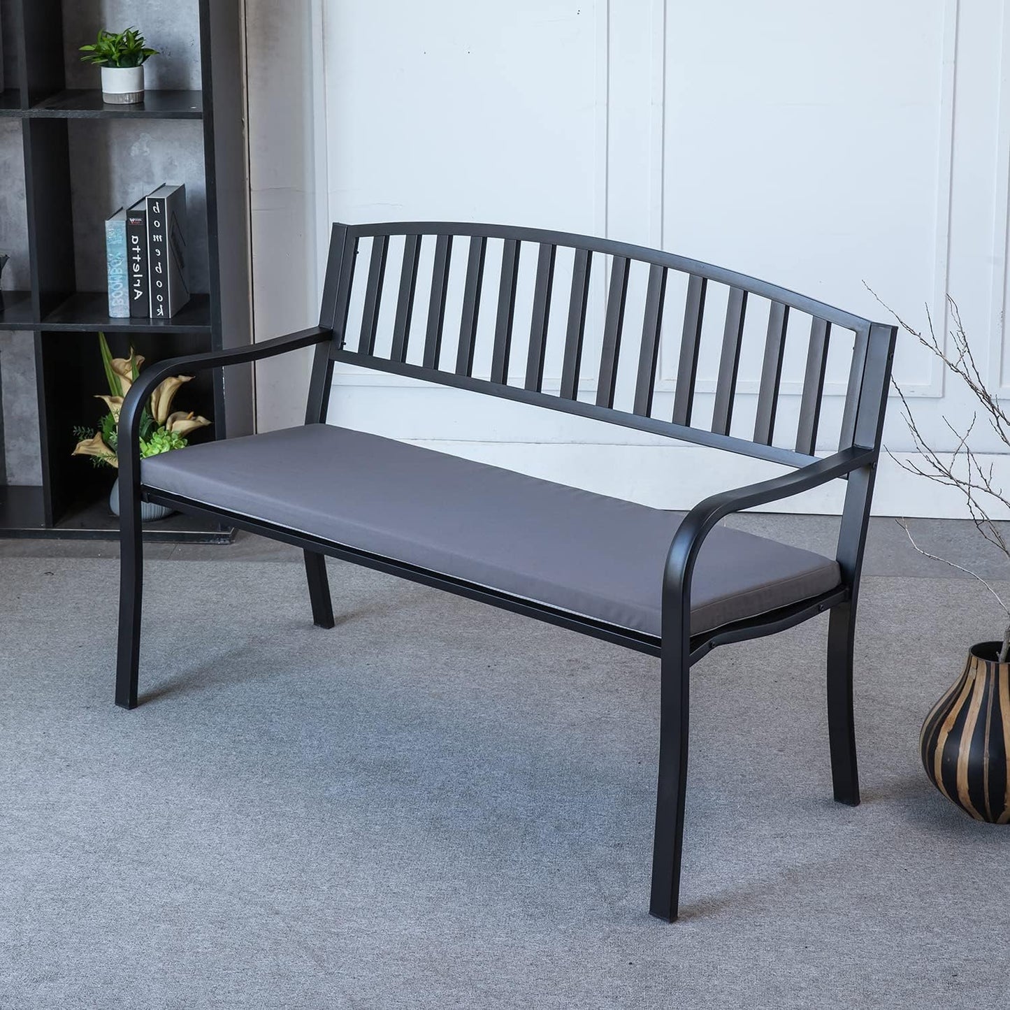 Custom Bench Cushion for Indoor Outdoor Furniture Non-Slip Rectangle Window Seat Cushion