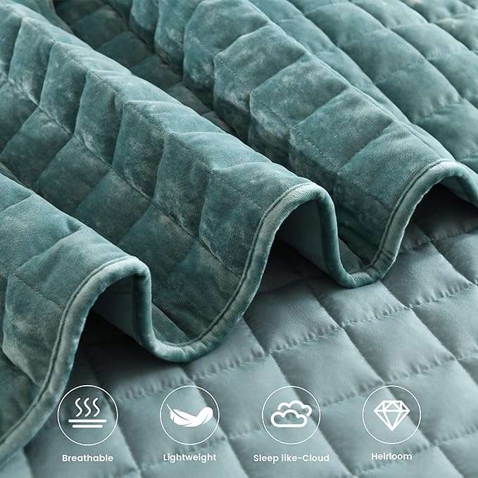 Secgo King Comforter Set for Bed - Velvet Quilts King Size, Black Bedspreads (98 * 106 Inch) with 2 Pillow Shams, Patchwork Reversible Lightweight Bedding