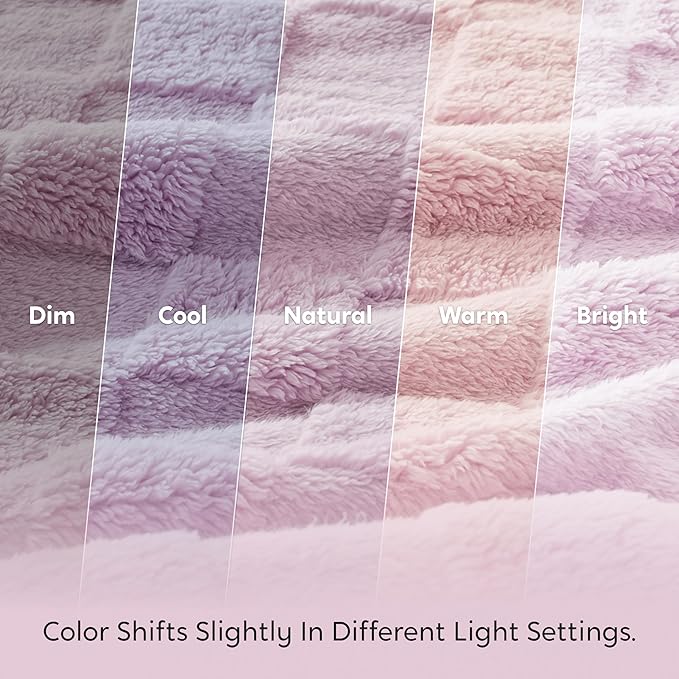 Joiedomi Twin Blanket for Bed, Soft Fleece Checkered Blankets Gifts for Women Mom Girls, 280GSM Cozy Cute Soft Throw Home Room Decor Aesthetic Gifts 60x80 Inches