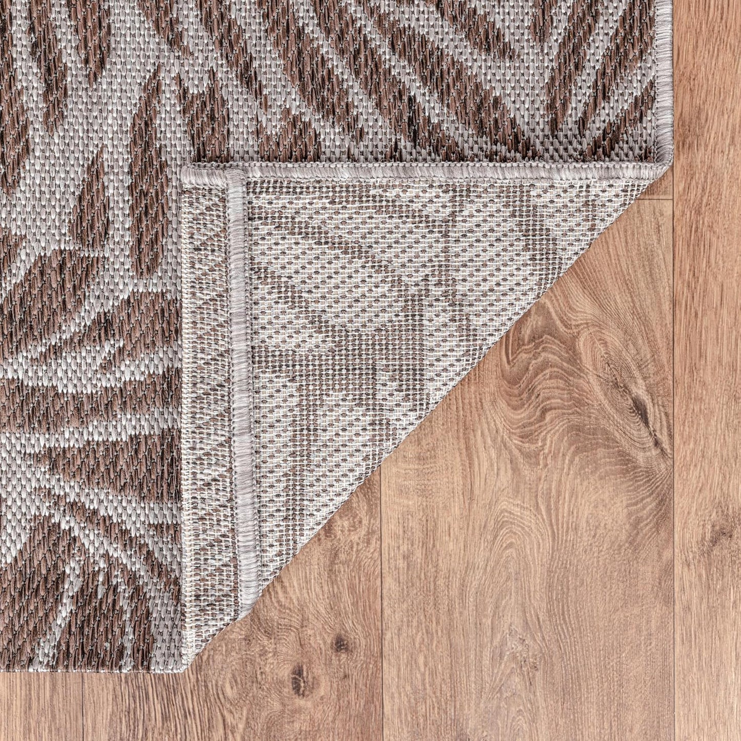 Keen Home Design Terrace Outdoor Throw Rug - 3x5 Washable Indoor/Outdoor Rug for Patio, Kitchen, Balcony, Beach, Garden, Deck and Porch, Size: 3'x5'