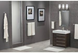 Moen YB0486CH Align 9-Inch Modern Hand Towel Bar, Chrome