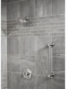 Moen YG0436BN Bathroom Safety 36-Inch Stainless Steel Modern Bathroom Grab Bar, Brushed Nickel