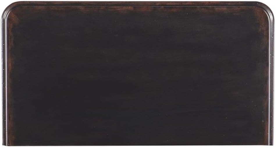 Hooker Furniture Charleston 2-Drawer Traditional Wood Nightstand in Black Cherry