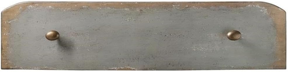 Hooker Furniture Ciao Bella Two-Drawer Wood Nightstand in Speckled Gray