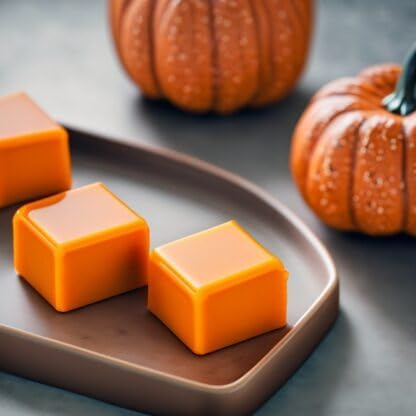 Pumpkin Souffle Strongly Scented Hand Poured Vegan Wax Melts, 36 Scented Wax Cubes, 19.2 Ounces in 6 x 6-Packs