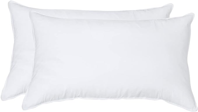 12"x20" Pillow Inserts Soft Feather Pillow Set of 2 Indoor Decorative Sofa Down Pillows Bed Pillows Couch Pillow