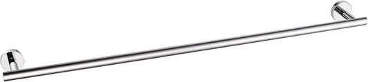 HITSLAM Chrome 31.6 Inch Towel Bar for Bathroom, SUS304 Stainless Steel Bathroom Towel Rack Wall Mounted, Modern Home Decor Bath Towel Holder with Hardware Accessories