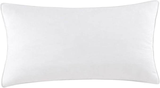 12"x20" Pillow Inserts Soft Feather Pillow Set of 1 Indoor Decorative Sofa Down Pillows Bed Pillows Couch Pillow