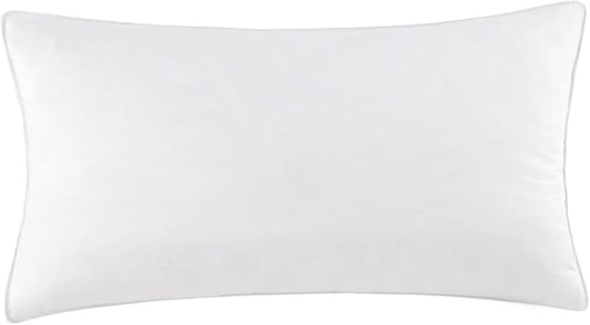12"x20" Pillow Inserts Soft Feather Pillow Set of 1 Indoor Decorative Sofa Down Pillows Bed Pillows Couch Pillow