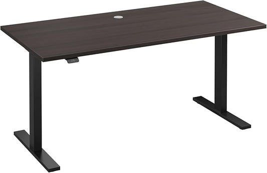 Bush Furniture Move 60 Electric Height Adjustable Desk, Ergonomic Sit-Stand Computer Table for Home and Professional Office, 60W x 30D, Storm Gray
