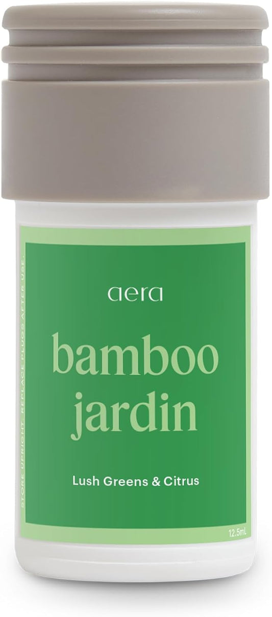 Aera Mini Bamboo Jardin - Essential Oil for Home - Garden Fragrance - Notes of Lush Greens and Citrus - Scent Refill - Capsule Size Works with Mini Diffuser