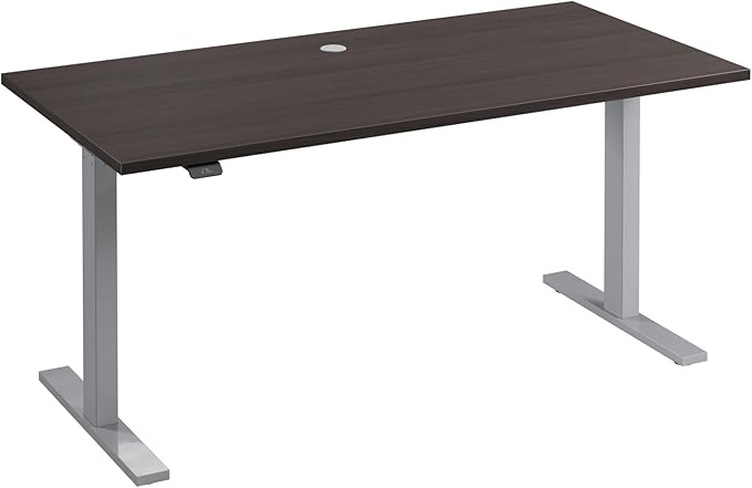 Bush Business Furniture Move 60 Series Height Adjustable Standing Desk, 60W x 30D, Storm Gray