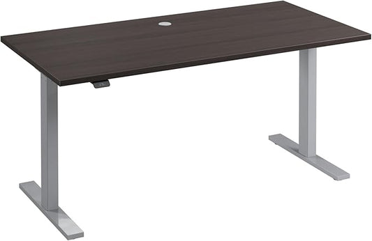 Bush Business Furniture Move 60 Series Height Adjustable Standing Desk, 60W x 30D, Storm Gray