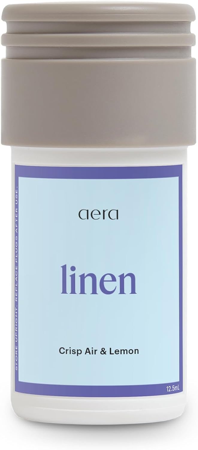 Aera Mini Linen Home Fragrance Scent Refill, Clean Formula with Notes of Bright Citruses, and Juniper Berries Frolic with Delicate Florals - Works with Aera Diffuser
