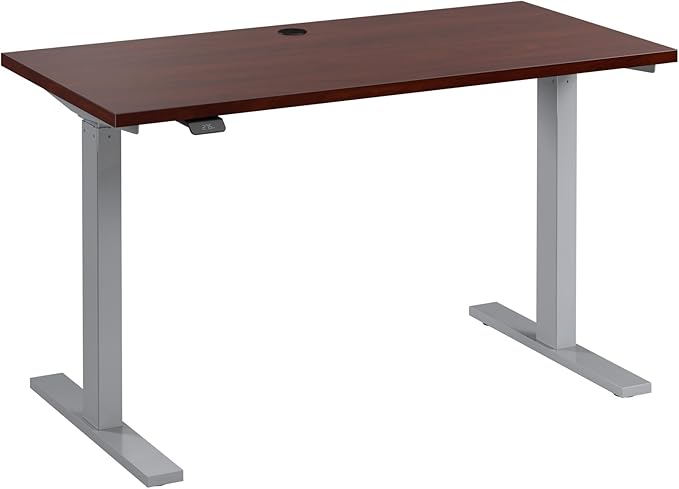 Bush Business Furniture Move 60 Series Height Adjustable Standing Desk, 48W x 24D, Hansen Cherry