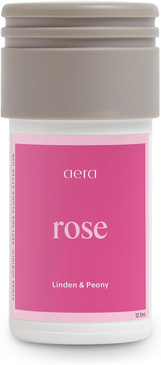 Aera Mini Rose - Essential Oil for Home - Fresh and Sensuous Fragrance - Notes of Himalayan Rose, Linden and Peony - Scent Refill - Capsule Size Works with Mini Diffuser