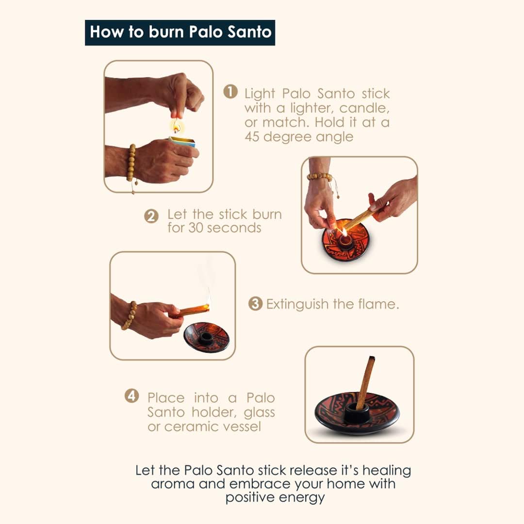 Palo Santo Smudging Sticks Bulk (1 Pound) from Peru -100% Natural Incense, Premium High Resin for Spiritual Cleansing - Substantially Hand-Picked, Ethically Wild Harvested - Sustainable Packaging