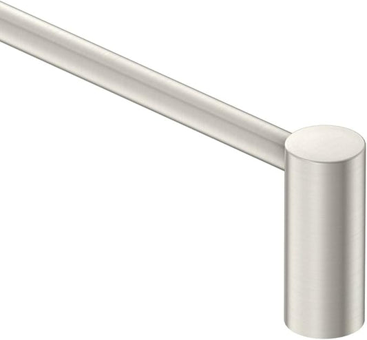 Moen YB0418BN Align 18 in. Modern Single -Towel Bar, Brushed Nickel