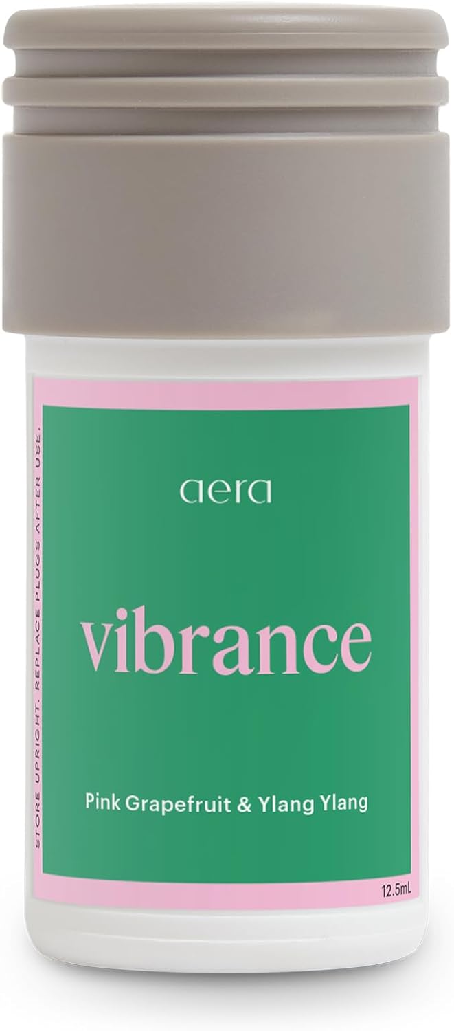 Aera Mini Vibrance - Essential Oil for Home - Lively and Refreshing Fragrance - Notes of Tropical Florals, Grapefruit and Amber - Scent Refill - Capsule Size Works with Mini Diffuser