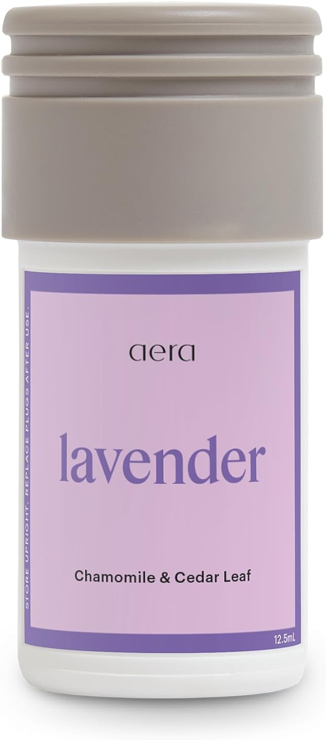 Aera Mini Lavender - Essential Oil for Home - Calming and Meditative Fragrance - Notes of Lavender, Chamomile and Cedar Leaf- Scent Refill - Capsule Size Works with Mini Diffuser