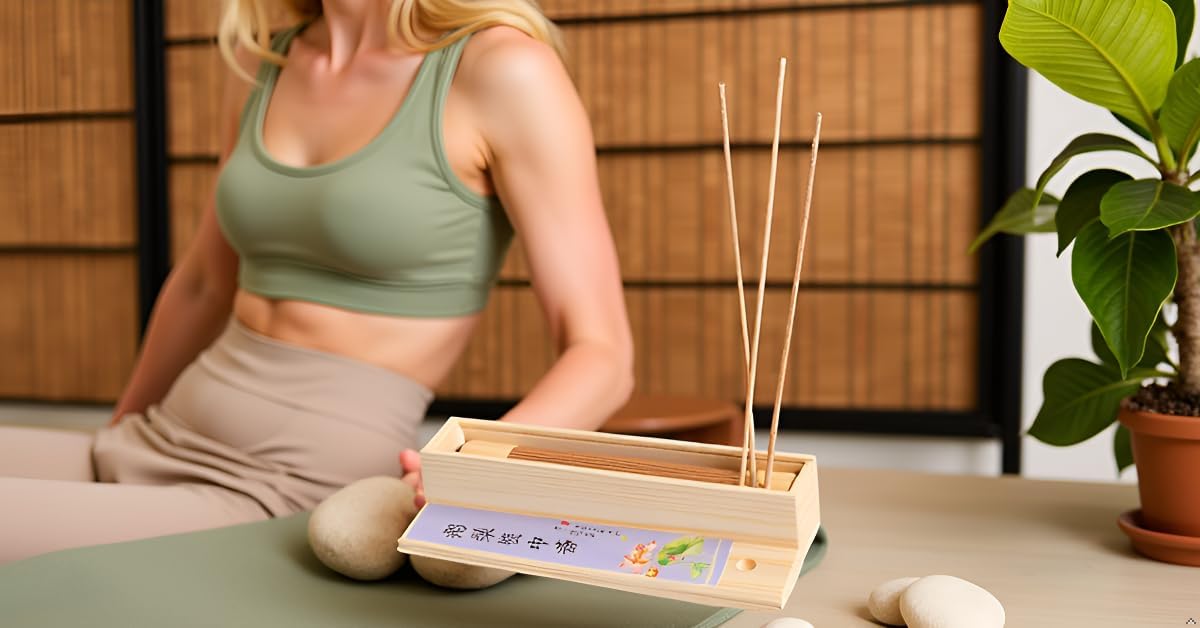 Natural Incense – Stick & Coil – Goose Pear, Sandalwood, Nha Trang Agarwood – Aromatherapy for Home, Meditation, Relaxation (500 Sticks)