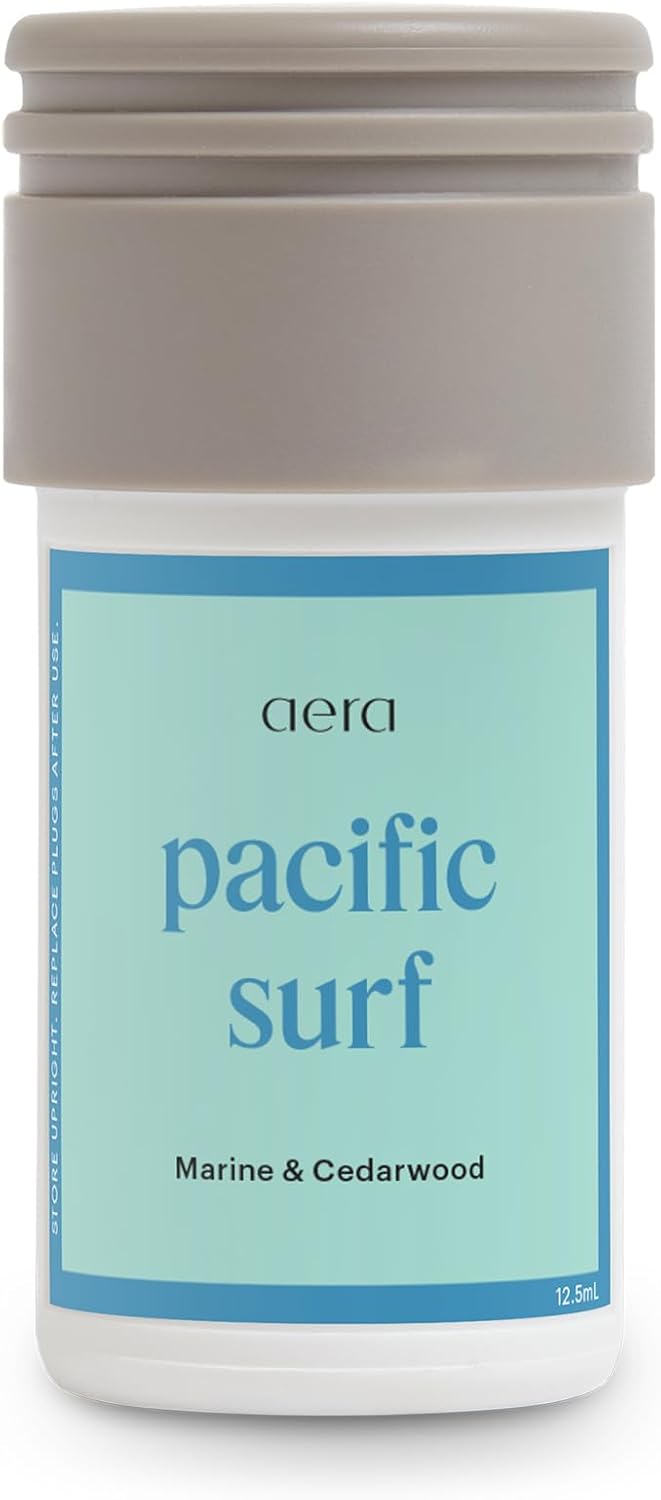 Aera Mini Pacific Surf - Essential Oil for Home – Invigorating Ocean Fragrance - Notes of Marine and Cedarwood - Scent Refill - Capsule Size Works with Mini Diffuser