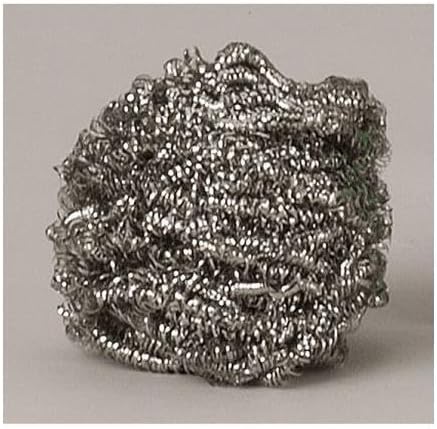 Fuller Brush Stainless Steel Scrubbing Sponges – 1-Pack (1 Set of 3 = 3 Pieces ) – Heavy Duty Kitchen Scour Sponges for Dishes, Pots & Pans