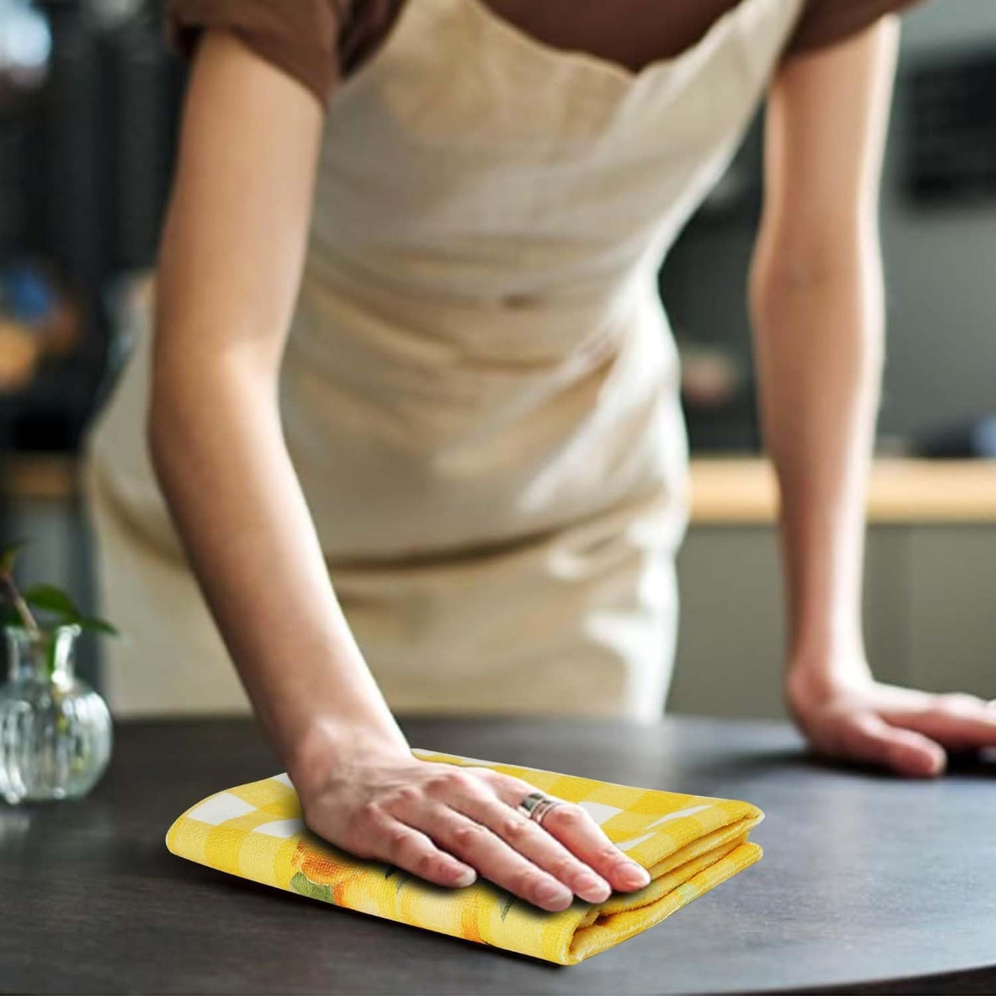 Summer Kitchen Towels Lemon Kitchen Towels Lemon Kitchen Decor Kitchen Hand Towels Decorative, 18×26 Inch