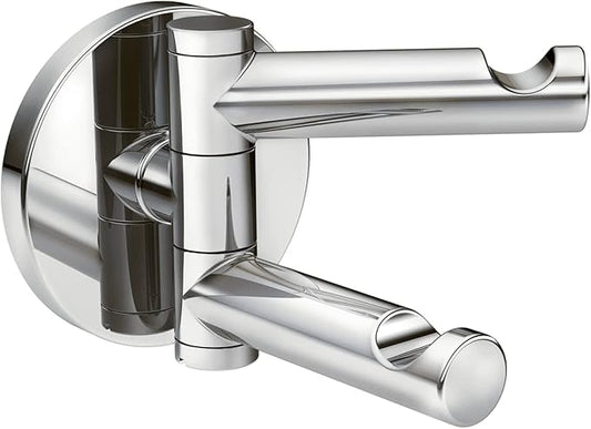 Moen YB0402CH Align Modern Double Swivel Robe Hook, Chrome