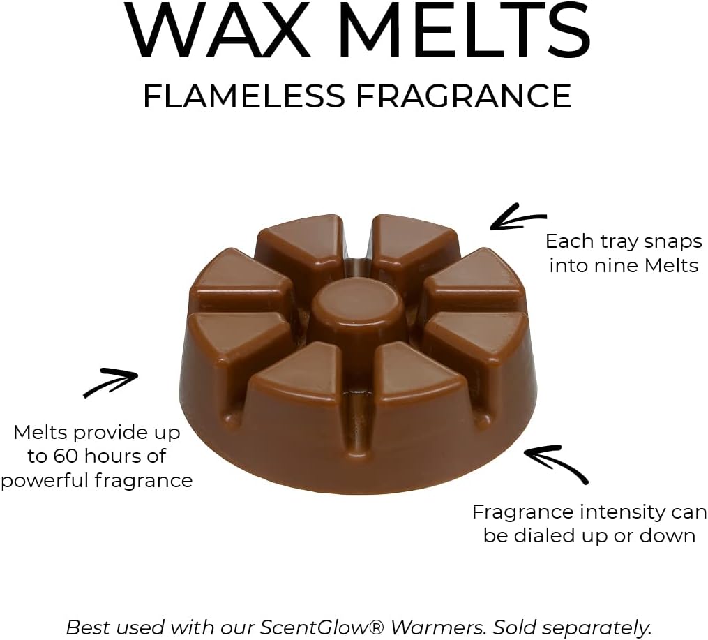 PartyLite After Dark™ Amber Suede Scent Plus® Wax Melts | Up to 60 Hours of Sensuous Fragrance | Floral & Amber Blend | No Flame Needed