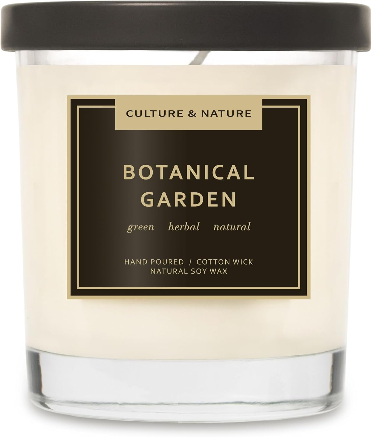 CULTURE & NATURE Natural Soy Wax Candle 7oz (Botanical Garden)