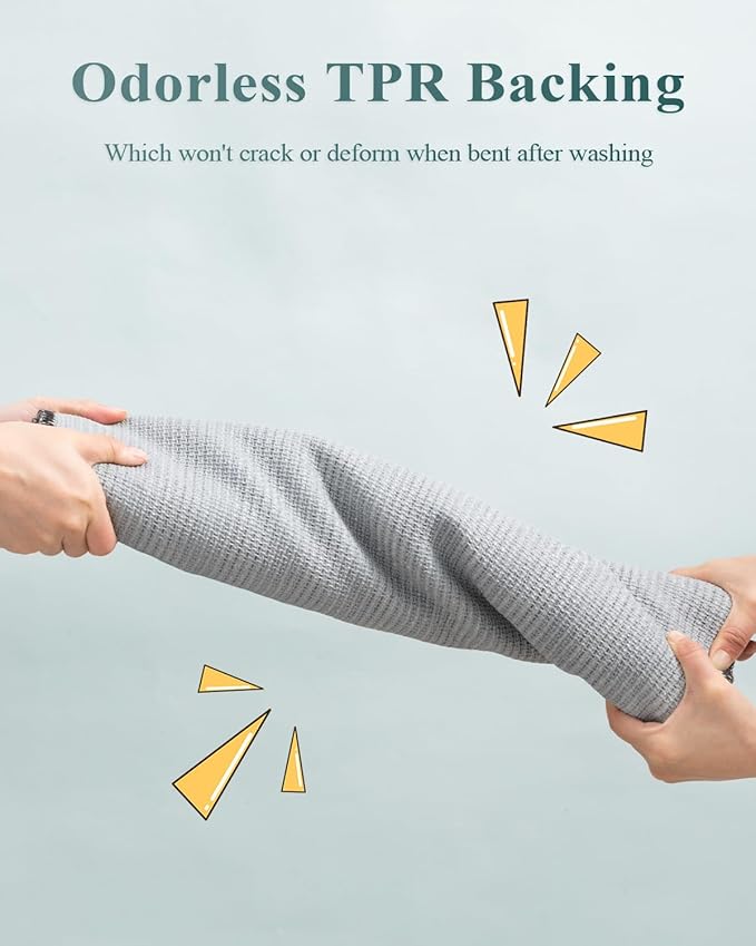 hicorfe Kitchen Rugs and Mats,Kitchen Mats for Floor,47"x71" Non Slip Runner Rug,Absorbent Resist Dirt Comfort Standing Mat Machine Washable for Entryway,Hallway,Front of Sink(Lake Blue)