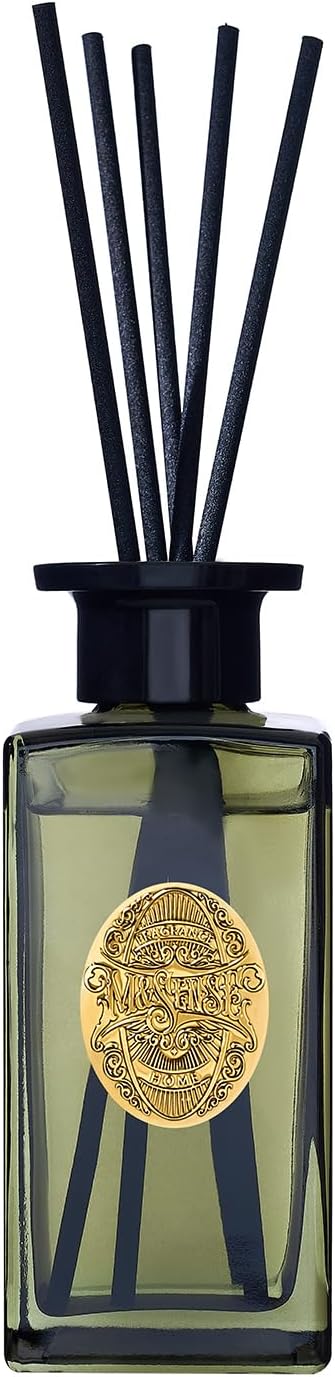 M&SENSE 6.3 oz Large Reed Diffuser Set | Bamboo Scent Oil Diffuser with Sticks | Hotel Collection Non-Toxic Essential Oil |for Bedroom Bathroom Living Room